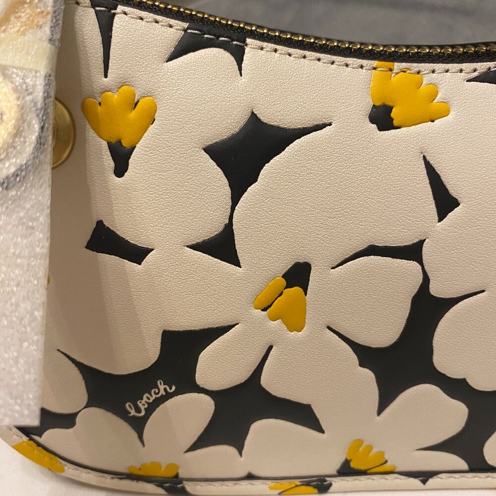 Coach Swinger Bag 20 with Floral Print